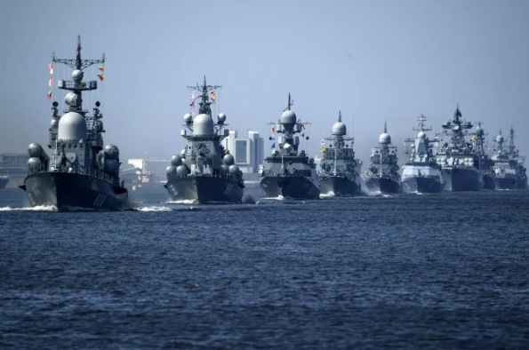 Realiza Rusia sus mayores maniobras en el Mediterráneo.