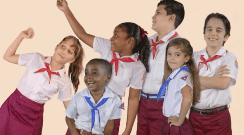 The school year begins in March with new designs for the school uniform.
