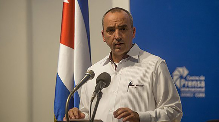 Director General de Asuntos Consulares y de Cubanos Residentes en el Exterior, Ernesto Soberón Guzmán. Foto: Prensa Latina