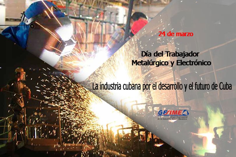 Inicia en Mayabeque Jornada por el Día del Trabajador Metalúrgico y Electrónico.