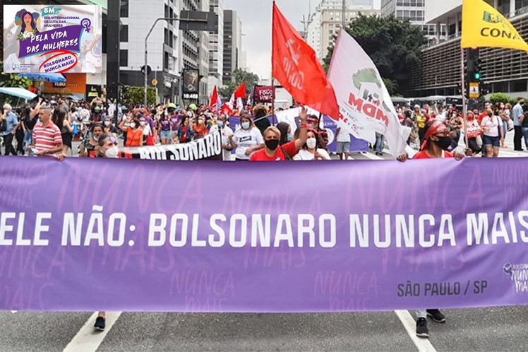 Día de la Mujer por un Brasil sin Bolsonaro