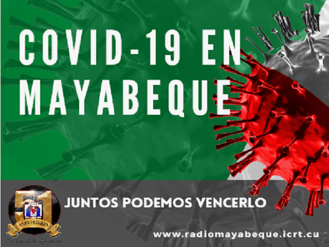 Mayabeque constata 18 nuevos casos de Covid-19.