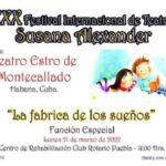 Estro de Montecallado theater group will participate at International Festival in Mexico.