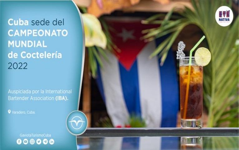 Acogerá Cuba evento mundial de coctelería 2022.