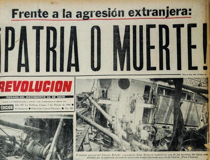 Aniversario 62 de proclamada por primera vez la consigna Patria o Muerte.