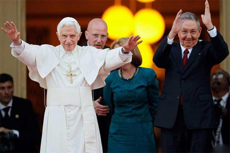 El viaje del Papa a México y Cuba en 2012 constituyó su segunda visita a América Latina. Foto: Prensa Latina