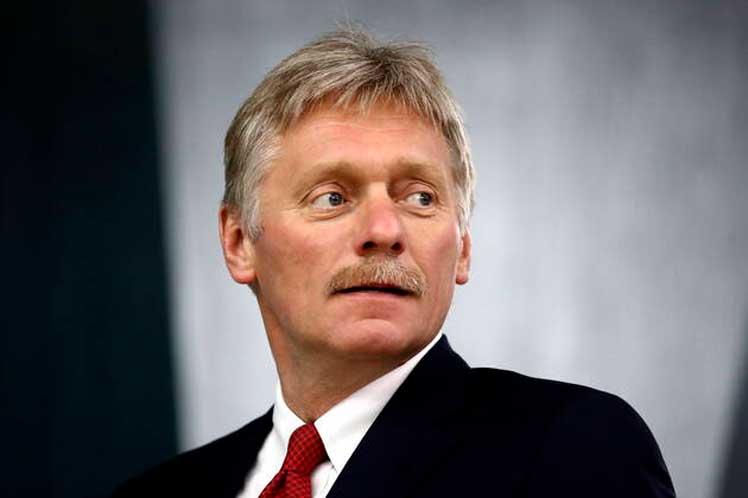 Portavoz de la Presidencia rusa, Dmitri Peskov.