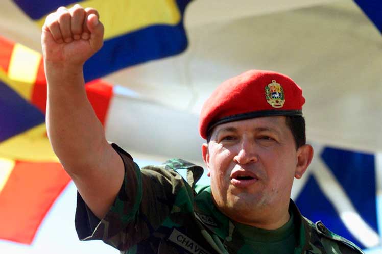 Hugo Chávez, presente en el corazón del pueblo venezolano.