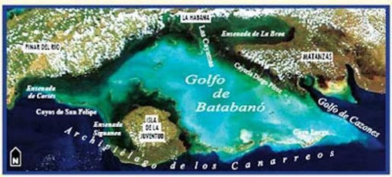 Golfo de Batabanó.