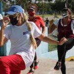 Actividades físico-recreativas en Cuba.