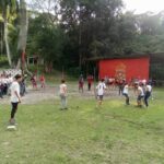 Campamento de pioneros exploradores de Jaruco acoge a estudiantes de escuelas pedagógicas.