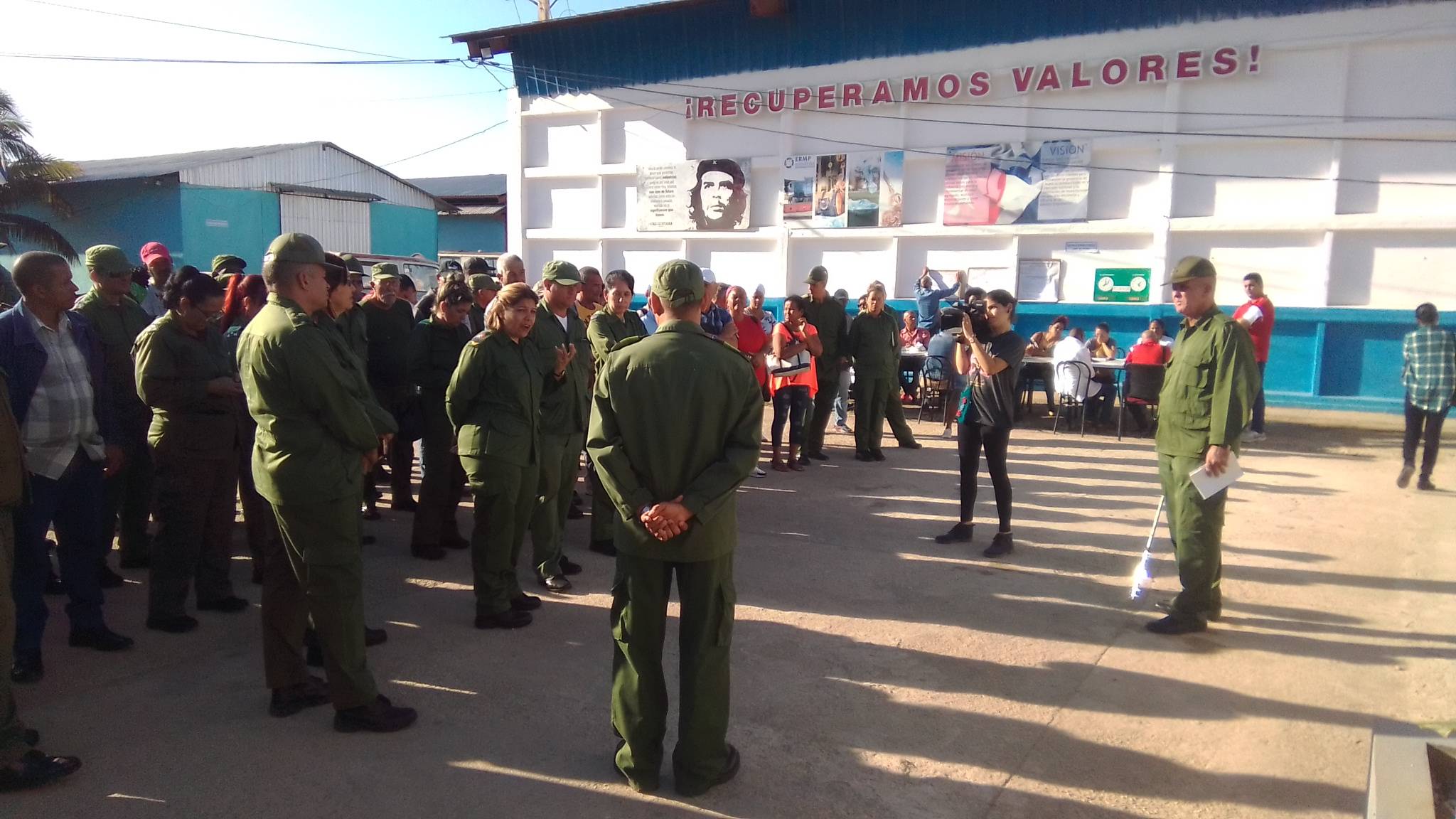 Efectúan Día Territorial de la Defensa. Foto: Diario Mayabeque