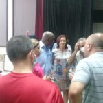 Vicepresidente de la República de Cuba pasa revista a planteamientos de la población en Güines