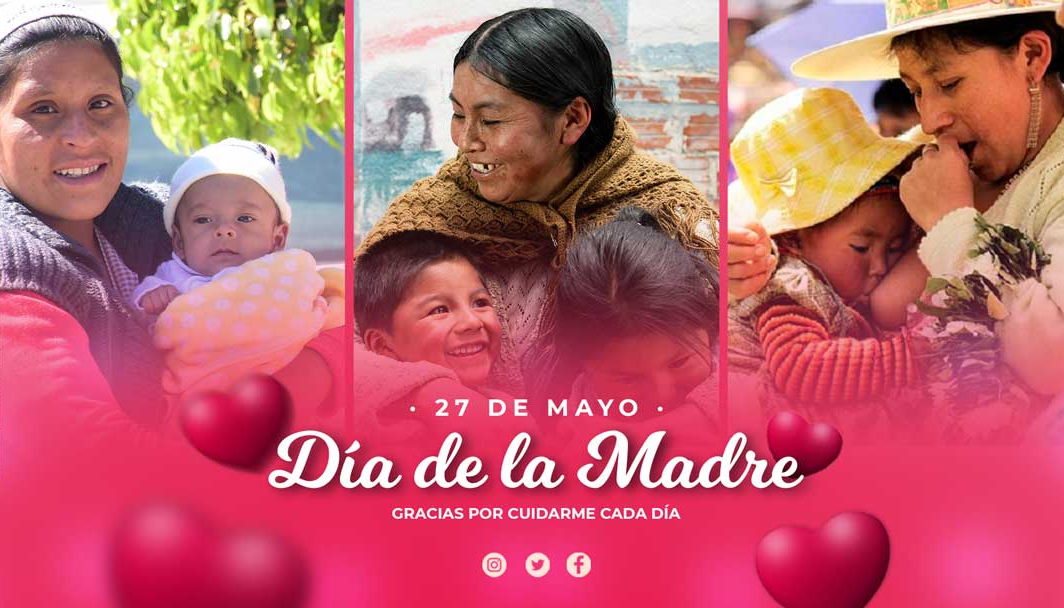 Rinden tributo a madres bolivianas en su día.