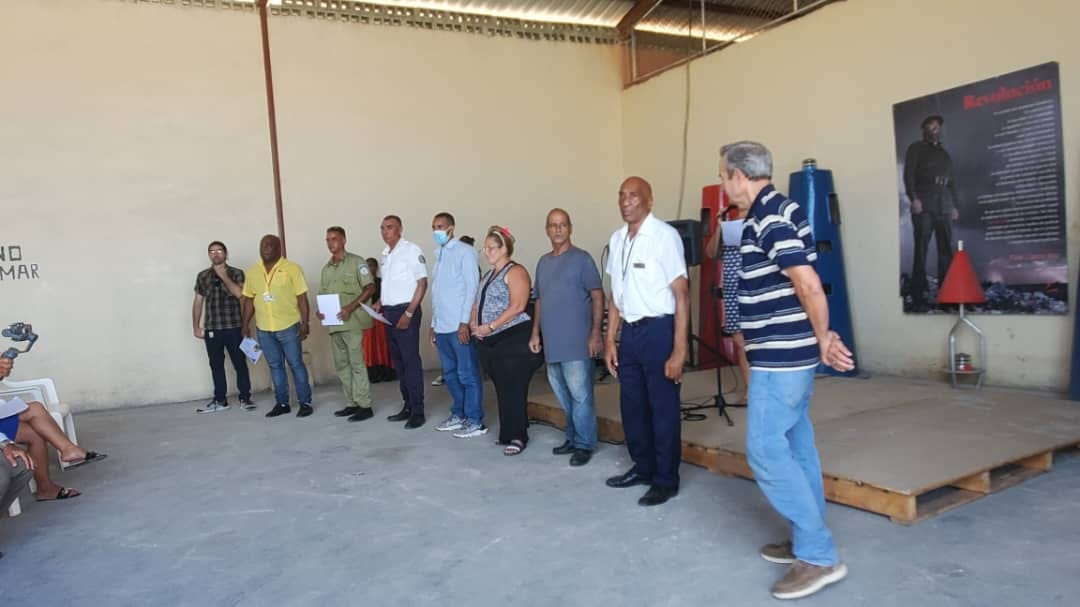 Celebran en Batabanó acto provincial por el Día del Trabajador Marítimo Portuario.