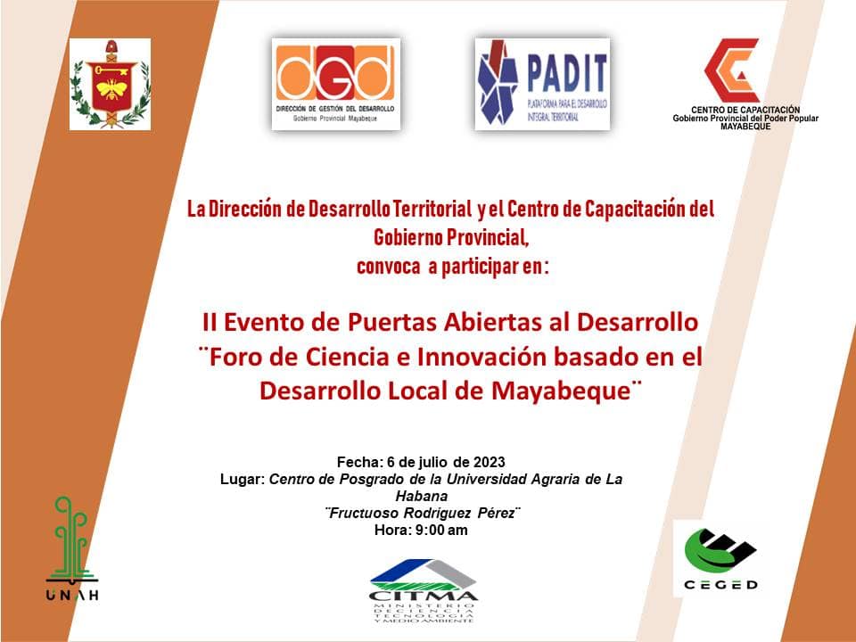 II Evento de Puertas Abiertas al Desarrollo.