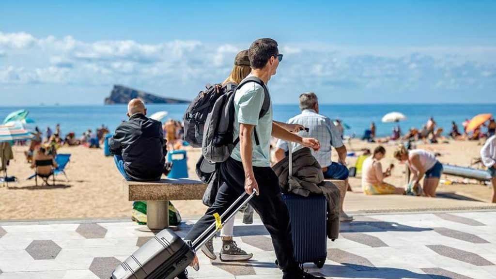 España marca récord histórico de recepción de turistas.