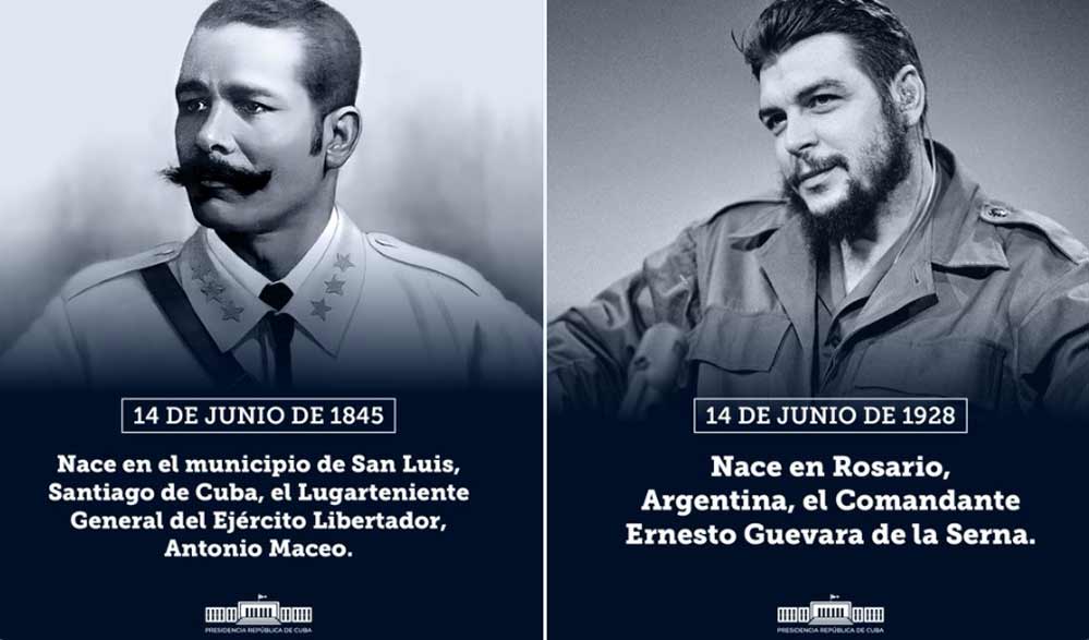 Presidente de Cuba resalta legado de héroes independentistas.