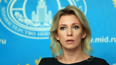 María Zajárova, portavoz del Ministerio de Asuntos Exteriores de Rusia.