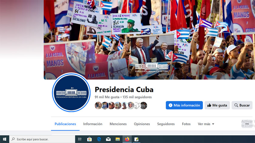 Gobierno cubano abre cuentas oficiales en redes sociales.