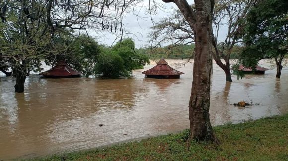 Continúan las lluvias en Cuba.