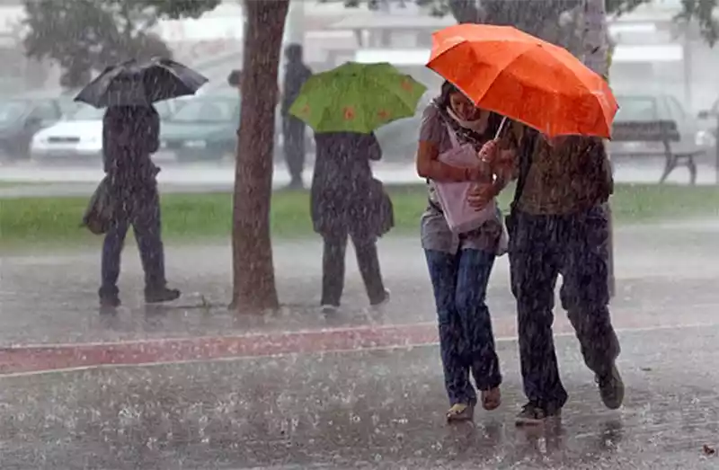 Nublados, chubascos y lluvias en Occidente.