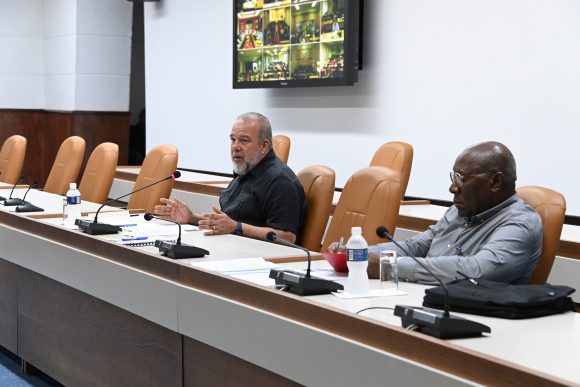 Reunión mensual con los Gobernadores del país.