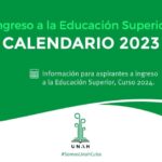 Información para aspirantes a ingreso a la Educación Superior