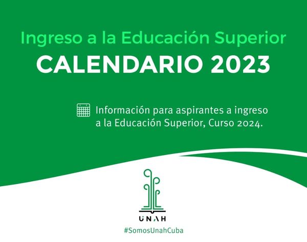 Información para aspirantes a ingreso a la Educación Superior.