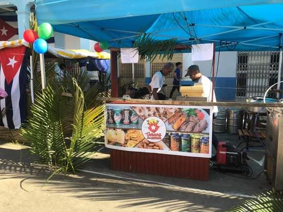 Cafetería el Ditú perteneciente al Balneario de Güines