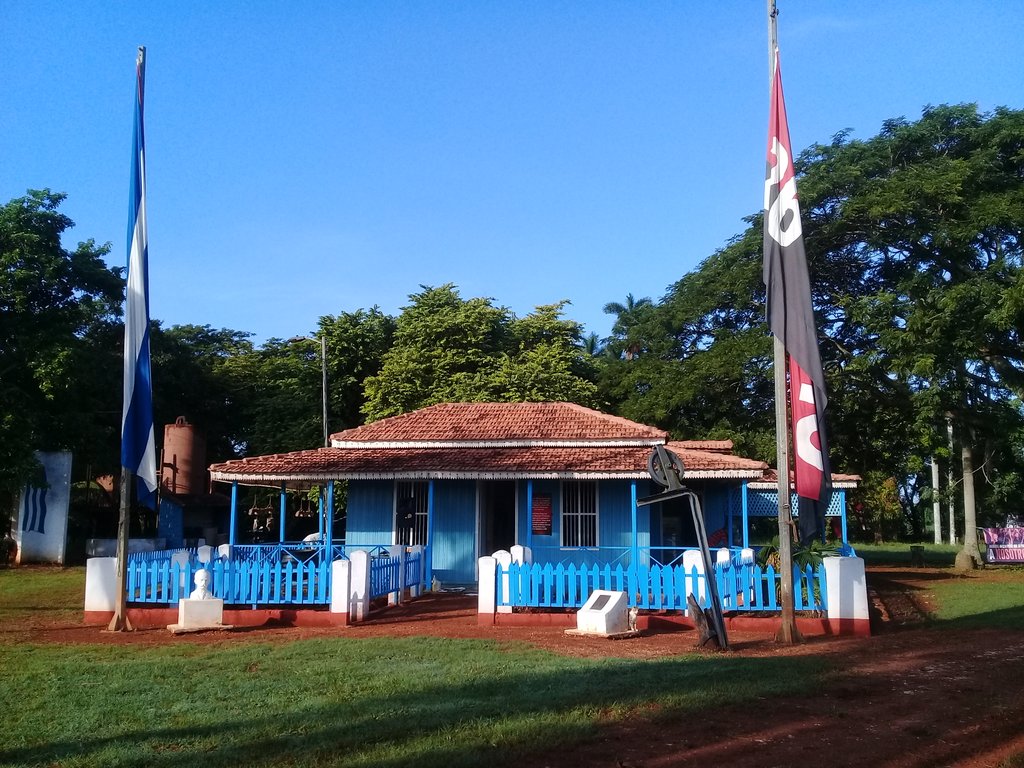 La finca Santa Elena en el itinerario del 26 de julio de 1953.