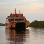 Realizó ferry Perseverancia su primer viaje de prueba a Gerona