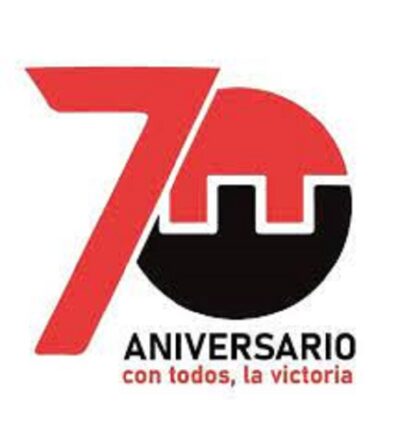 Logotipo aniversario 70 del Moncada