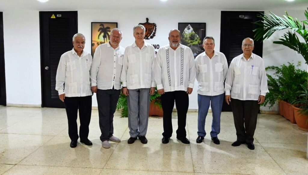 Recibió Primer ministro de Cuba a dirigente de San Petersburgo