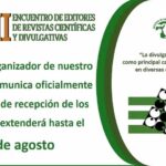 XIII Encuentro de Editores de Revistas Científicas y Divulgativas.