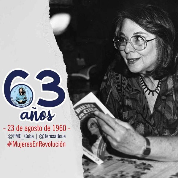 Aniversario 63 de la Federación de Mujeres Cubanas