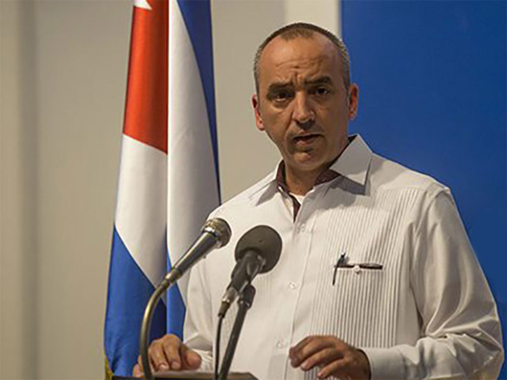 Ernesto Soberón, director general de Asuntos Consulares y de Atención a Cubanos Residentes en el Exterior.