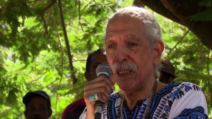 Etnólogo e intelectual Rogelio Martínez Furé. Foto: Prensa Latina