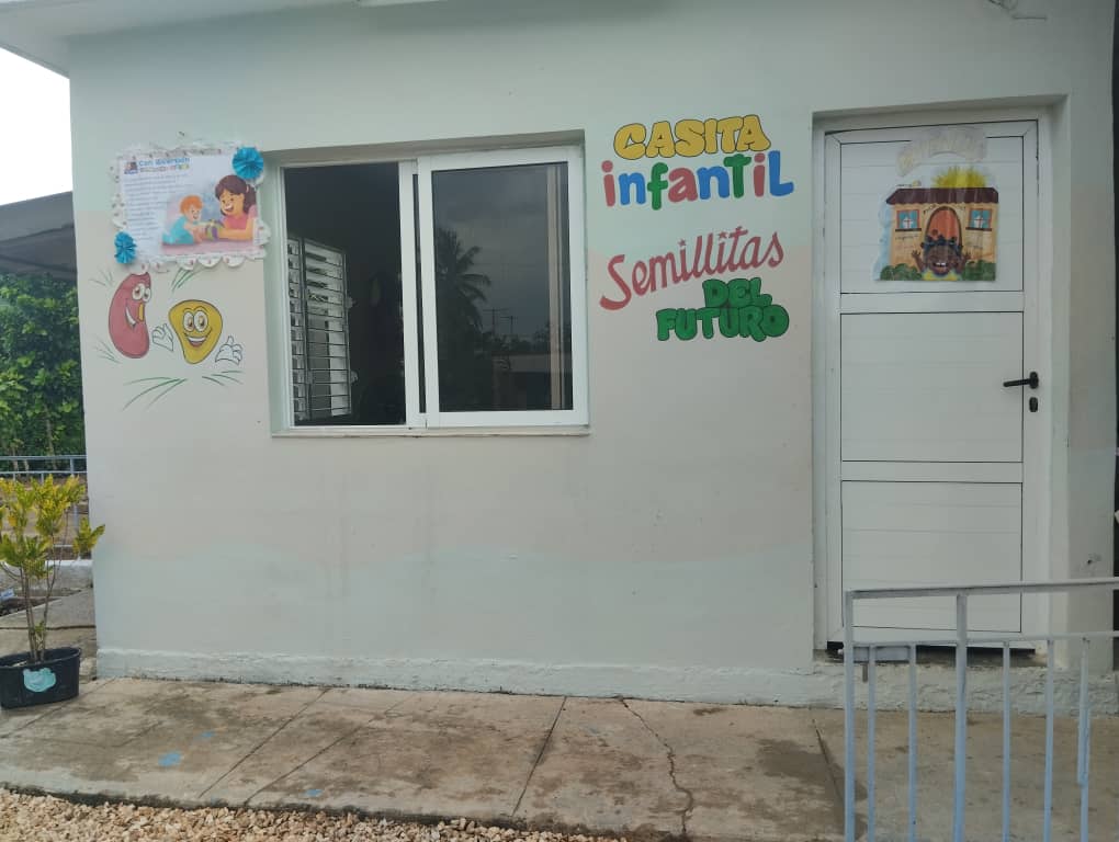 Inaugurada casita infantil en Güines para beneficio de madres trabajadoras.