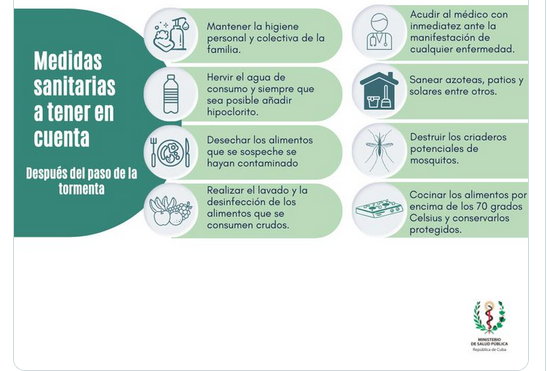 Tras el paso de Idalia, protege tú salud.