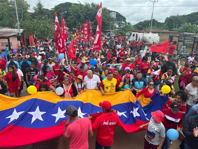 Movilizaciones en defensa de la Revolución bolivariana en Venezuela