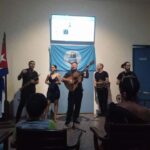 Acto por aniversario 63 de la Federación de Mujeres Cubanas en Jaruco. Foto: Facebook
