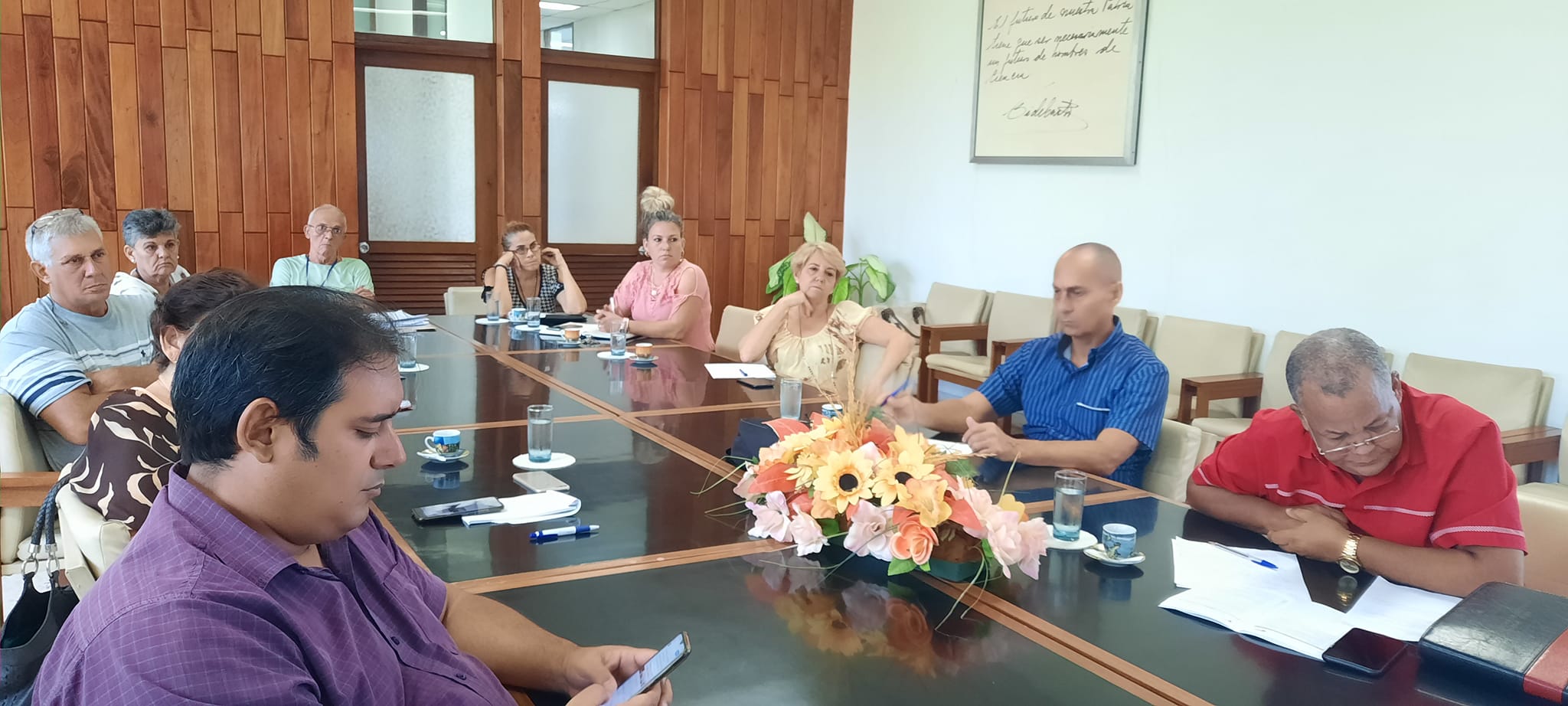Centro Nacional de Sanidad Agropecuaria (CENSA) recibió una visita del Ministerio de Educación Superior de la República de Cuba