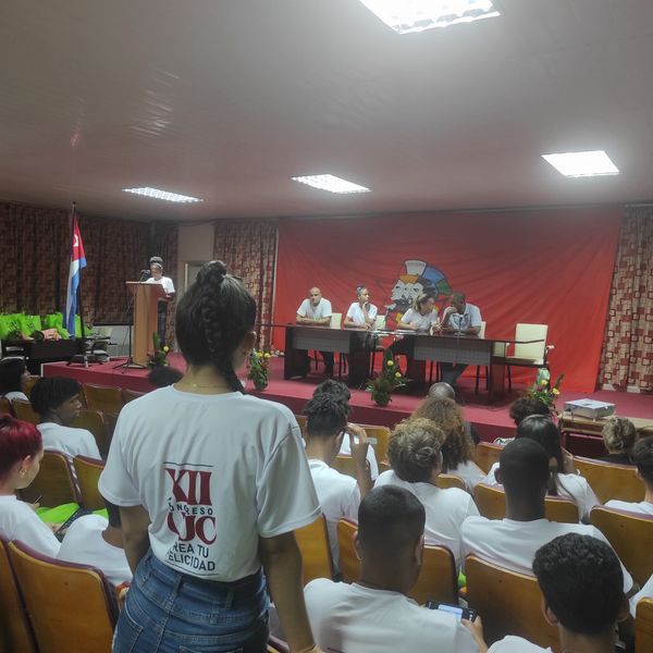 XII Congreso de la UJC en Universidad Agraria de la Habana