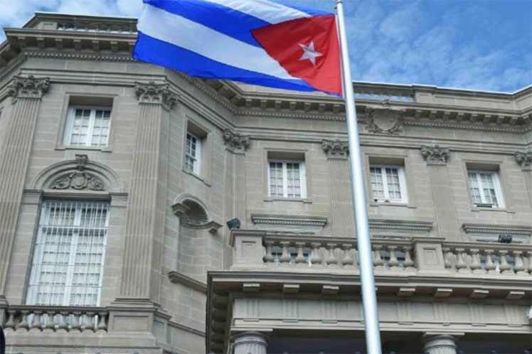 Denuncia Díaz-Canel ataque terrorista contra embajada de Cuba en Estados Unidos