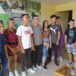 Delegados de Mayabeque a Asamblea Nacional de la Federaci&oacute;n de Estudiantes de la Ense&ntilde;anza Media recorren Mayabeque