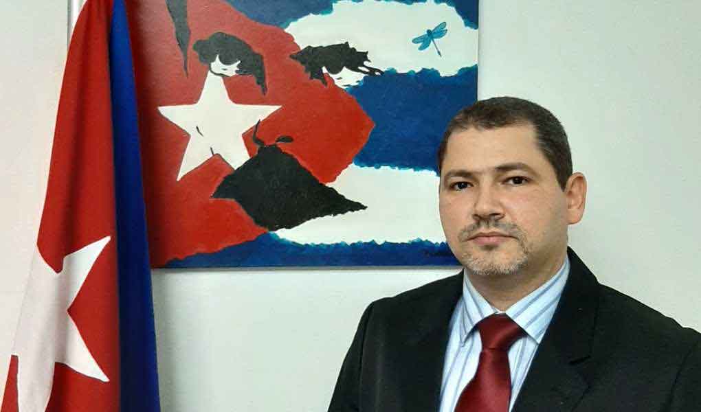 Embajador de Cuba en ONU-Ginebra, Juan Antonio Quintanilla.