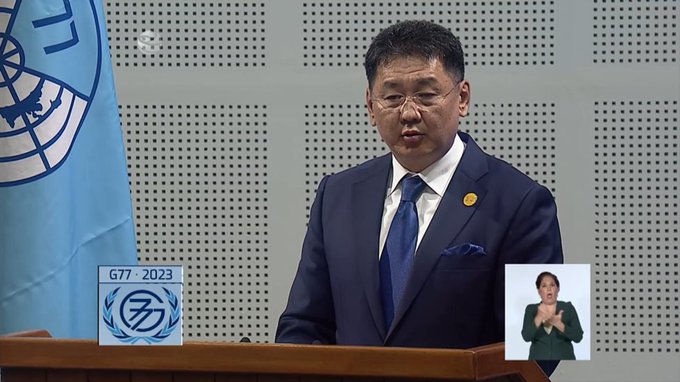 Insta Mongolia a consolidar posición del G77 en esfera internacional