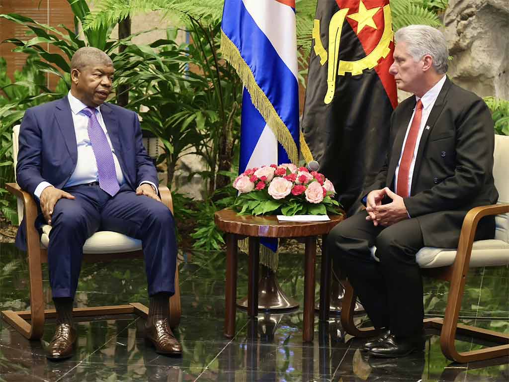 Presidentes de Cuba y Angola reiteran voluntad de consolidar vínculos