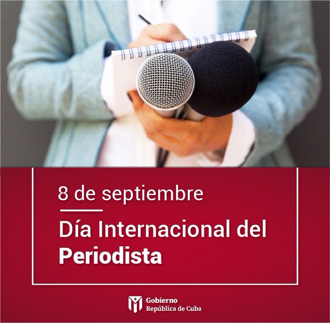 Conmemoran en Cuba el Día Internacional del Periodista.